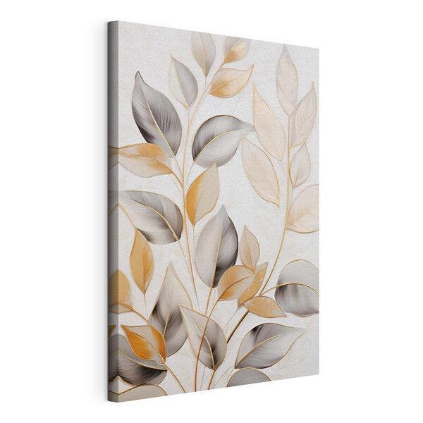 Tableaux Tableaux Un design inspiré de la nature, orné de feuilles délicates (UGS : s48746)