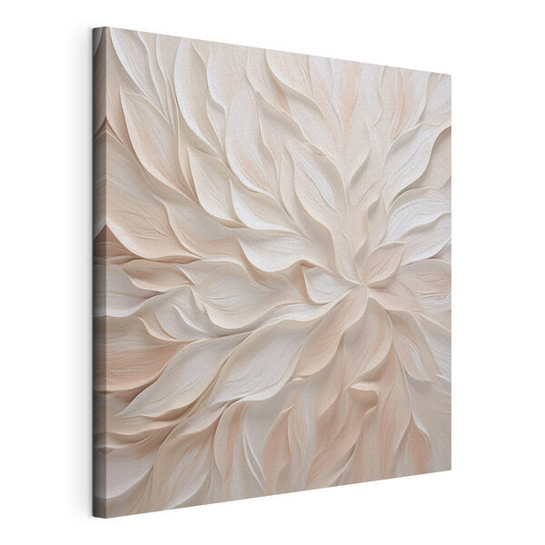 Tableaux Motif de feuilles blanches et roses (UGS : s48759) Tableaux Tableaux Motif de feuilles blanches et roses (UGS : s48759)