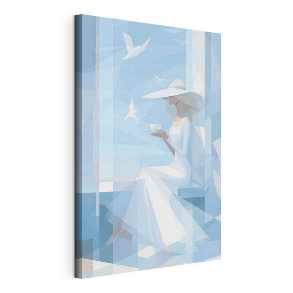 Tableaux Une femme en robe blanche (UGS : s48792) Tableaux Tableaux Une femme en robe blanche (UGS : s48792)