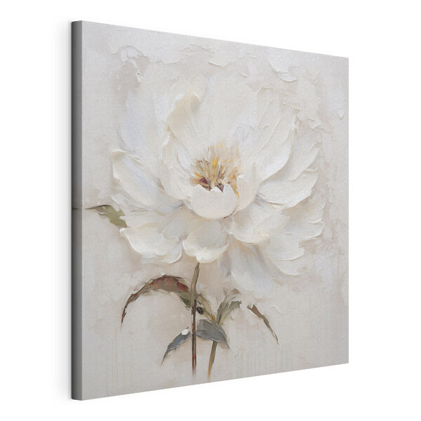 Tableaux Peinture représentant une fleur blanche (UGS : s48801) Tableaux Tableaux Peinture représentant une fleur blanche (UGS : s48801)