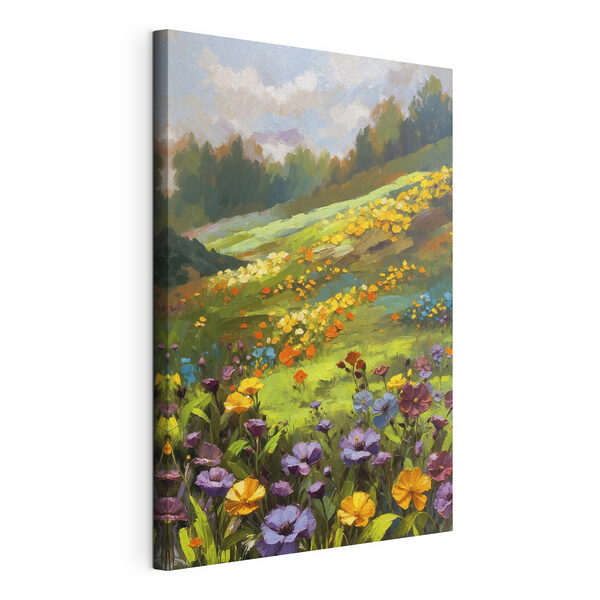 Tableaux Peinture représentant un champ de fleurs (UGS : s48827) Tableaux Tableaux Peinture représentant un champ de fleurs (UGS : s48827)