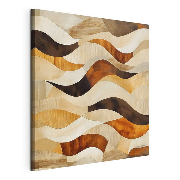 Tableaux Tableaux Motif de lignes ondulées (UGS : s48852)