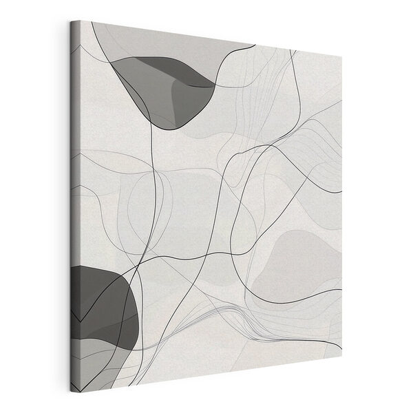 Tableaux Fond blanc et noir avec des lignes noires (UGS : s48853) Tableaux Tableaux Fond blanc et noir avec des lignes noires (UGS : s48853)