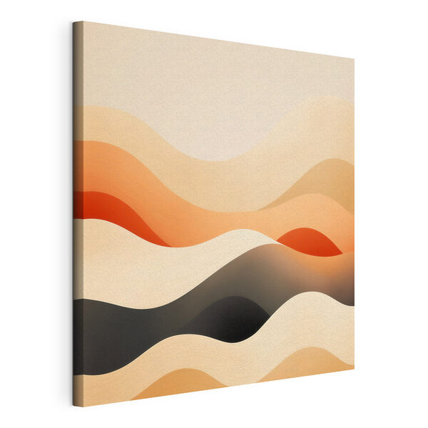 Tableaux Des vagues douces aux couleurs chaudes (UGS : s48880) Tableaux Tableaux Des vagues douces aux couleurs chaudes (UGS : s48880)