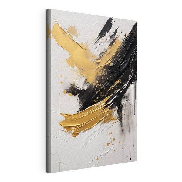 Tableaux Tableaux Des traits dynamiques en noir et blanc (UGS : s48932)