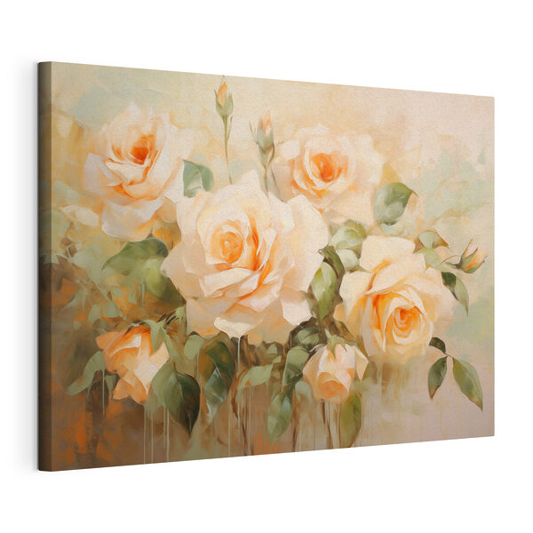 Tableaux Peinture représentant des fleurs sur un fond blanc (UGS : s48947) Tableaux Tableaux Peinture représentant des fleurs sur un fond blanc (UGS : s48947)