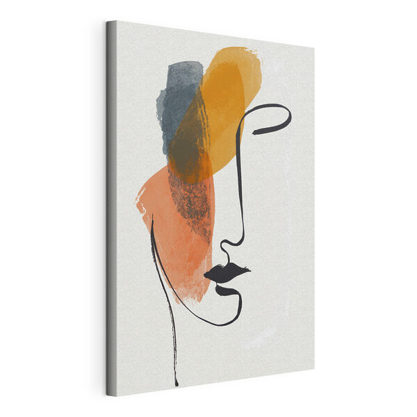 Tableaux Visage peint à la peinture (UGS : s48969) Tableaux Tableaux Visage peint à la peinture (UGS : s48969)