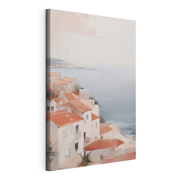 Tableaux Aquarelle représentant une ville au bord de la mer (UGS : s48974) Tableaux Tableaux Aquarelle représentant une ville au bord de la mer (UGS : s48974)