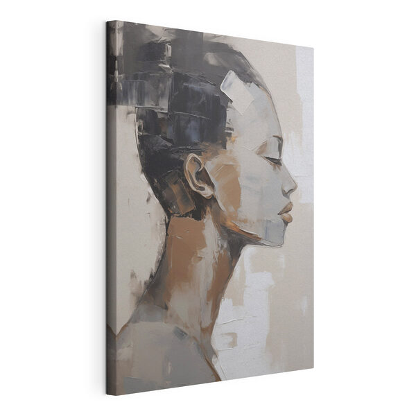 Tableaux Tableaux Peinture représentant le visage d'une femme (UGS : s48975)