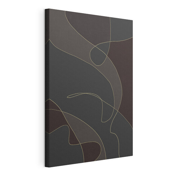Tableaux Des lignes dynamiques sur une toile sombre (UGS : s48997) Tableaux Tableaux Des lignes dynamiques sur une toile sombre (UGS : s48997)