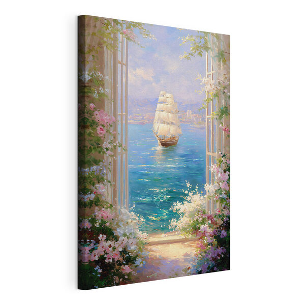 Tableaux Peinture représentant un bateau sur l'eau (UGS : s49004) Tableaux Tableaux Peinture représentant un bateau sur l'eau (UGS : s49004)