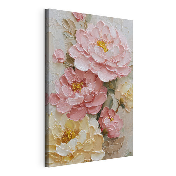 Tableaux Tableaux Fleurs délicates aux teintes douces (UGS : s49013)