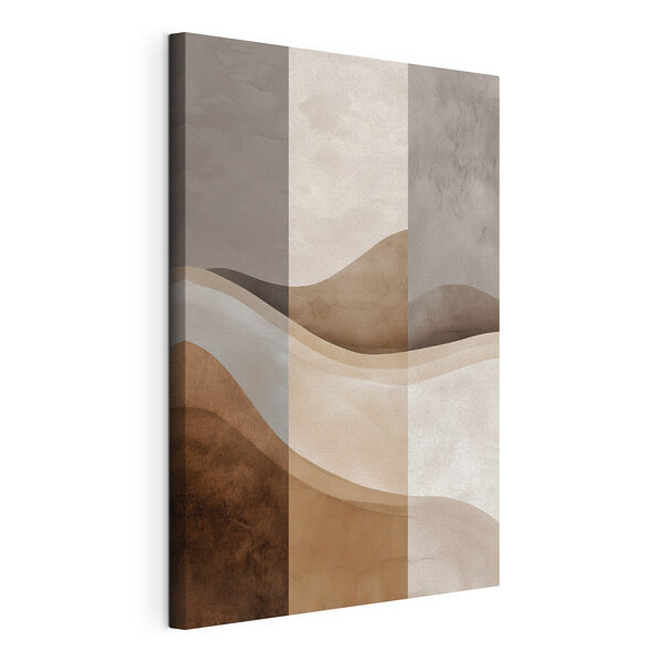 Tableaux Fond rayé marron et blanc (UGS : s49042) Tableaux Tableaux Fond rayé marron et blanc (UGS : s49042)