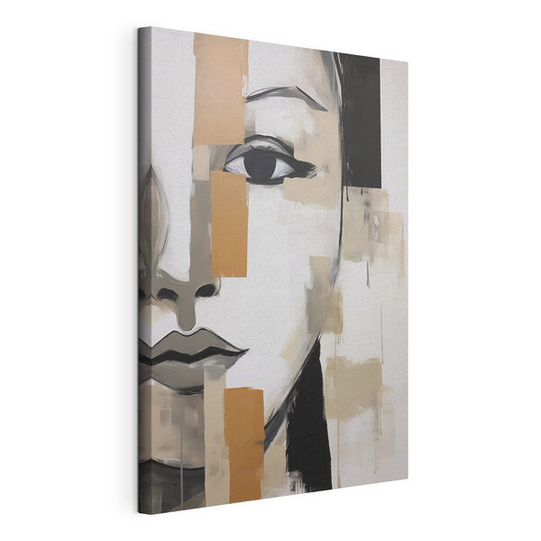 Tableaux Tableaux Peinture représentant le visage d'une femme (UGS : s49054)