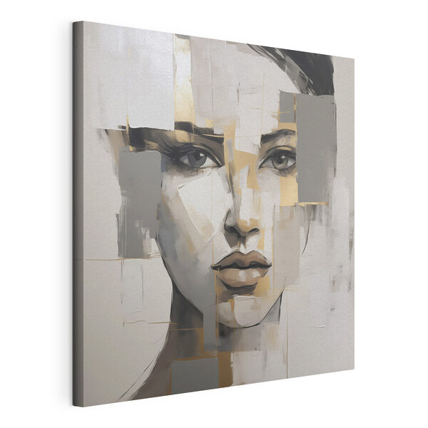 Tableaux Tableaux Peinture représentant le visage d'une femme (UGS : s49056)