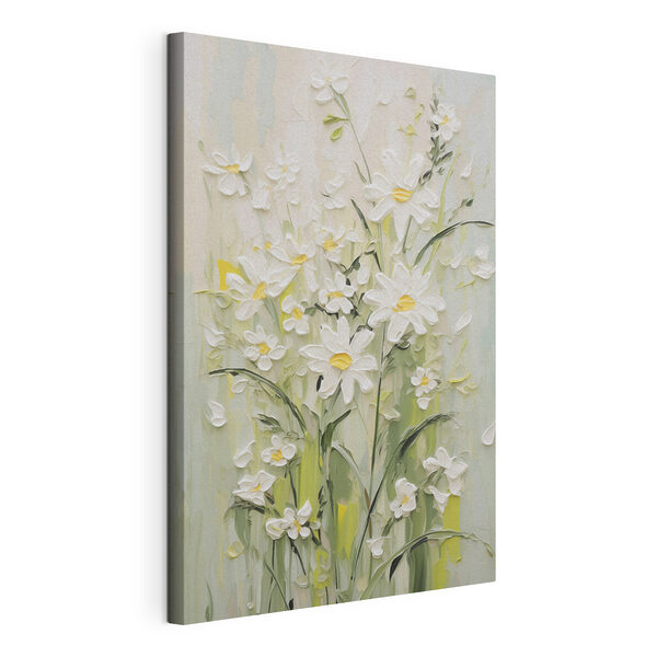 Peinture représentant des fleurs sur un mur Tableaux Peinture représentant des fleurs sur un mur