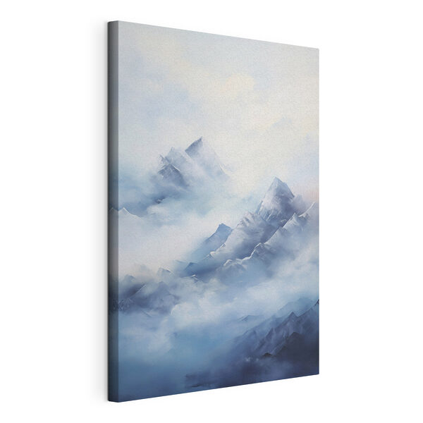 Tableaux Peinture représentant des montagnes dans les nuages (UGS : s49069) Tableaux Tableaux Peinture représentant des montagnes dans les nuages (UGS : s49069)