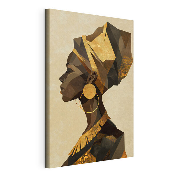Tableaux Profil d'une femme portant un turban (UGS : s49088) Tableaux Tableaux Profil d'une femme portant un turban (UGS : s49088)