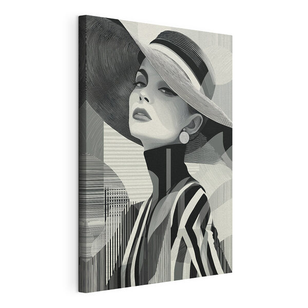 Tableaux Femme portant un chapeau (UGS : s49089) Tableaux Tableaux Femme portant un chapeau (UGS : s49089)
