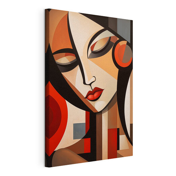 Tableaux Tableaux Peinture représentant le visage d'une femme (UGS : s49099)