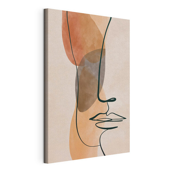 Tableaux Dessin d'un visage (UGS : s49118) Tableaux Tableaux Dessin d'un visage (UGS : s49118)