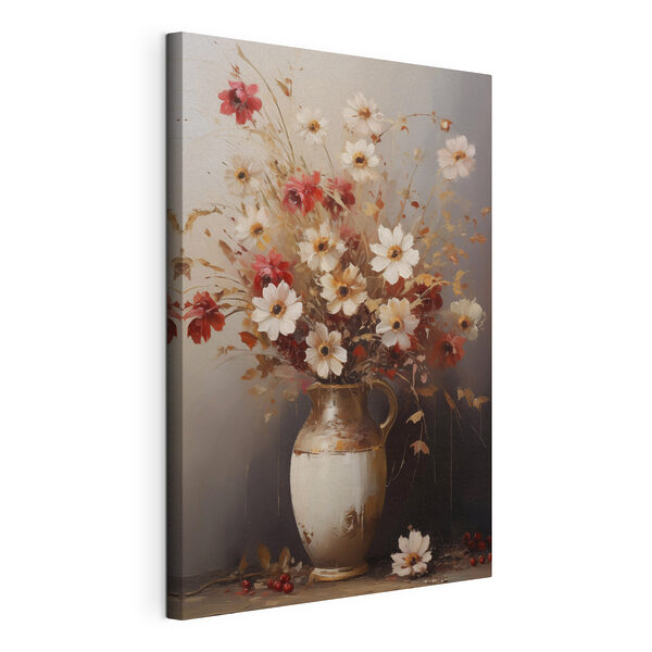 Tableaux Peinture représentant des fleurs dans un vase (UGS : s49161) Tableaux Tableaux Peinture représentant des fleurs dans un vase (UGS : s49161)