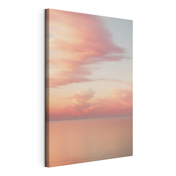 Tableaux Des nuages roses au-dessus de l'eau (UGS : s49177) Tableaux Tableaux Des nuages roses au-dessus de l'eau (UGS : s49177)