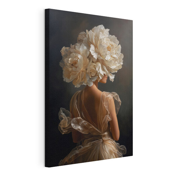Tableaux Femme avec des fleurs dans les cheveux (UGS : s49202) Tableaux Tableaux Femme avec des fleurs dans les cheveux (UGS : s49202)