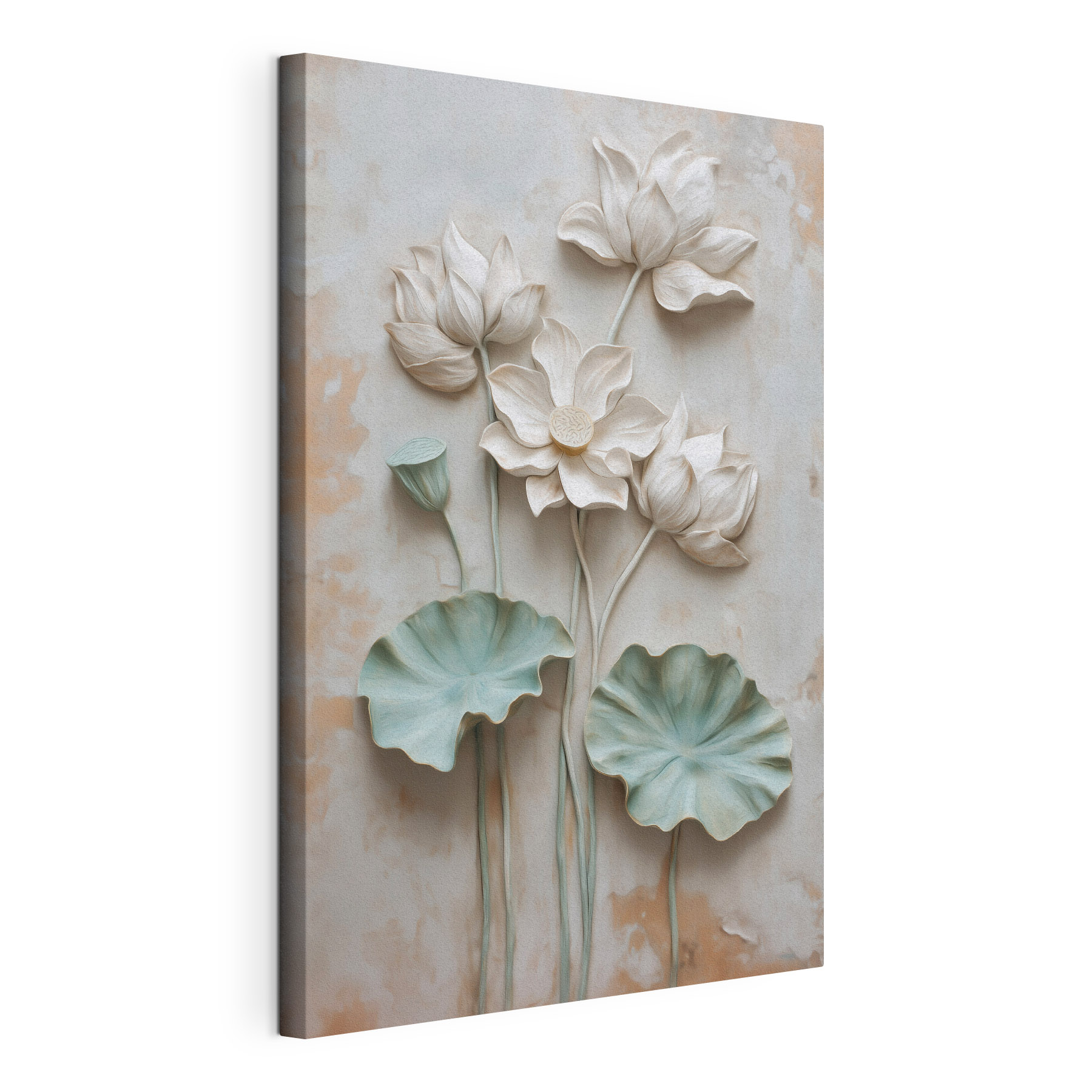 Radiant blooms in peaceful hues