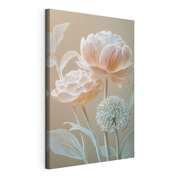 Tableaux Tableaux Des fleurs délicates aux teintes douces (UGS : s49208)