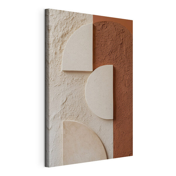 Tableaux Mur orné de motifs blancs et marron (UGS : s49213) Tableaux Tableaux Mur orné de motifs blancs et marron (UGS : s49213)