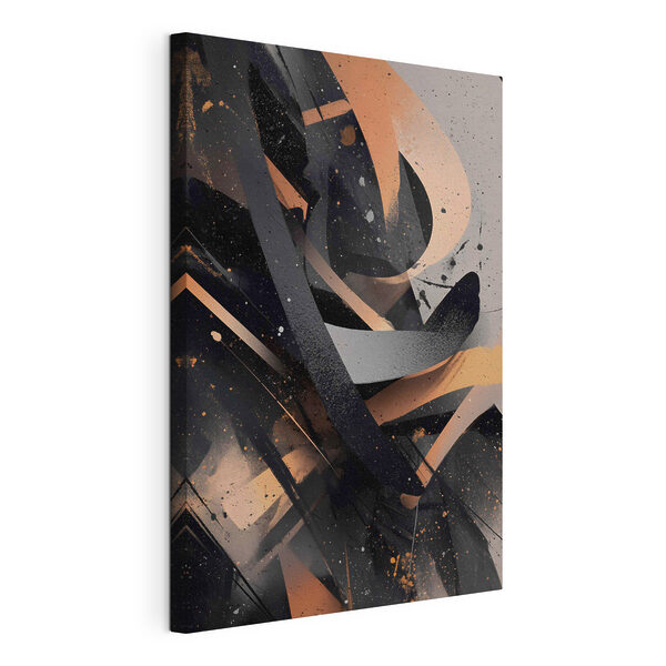 Tableaux Tableaux Des formes dynamiques aux couleurs sobres (UGS : s49247)