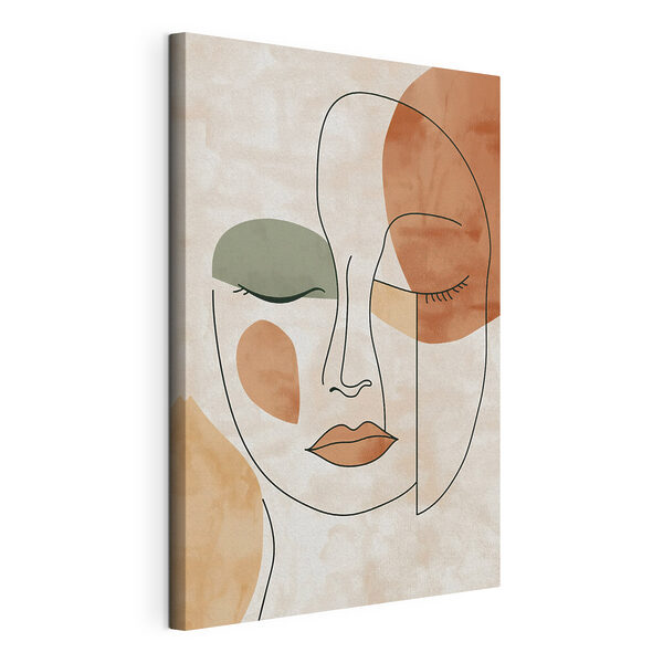 Tableaux Tableaux Dessin représentant le visage d'une femme (UGS : s49265)