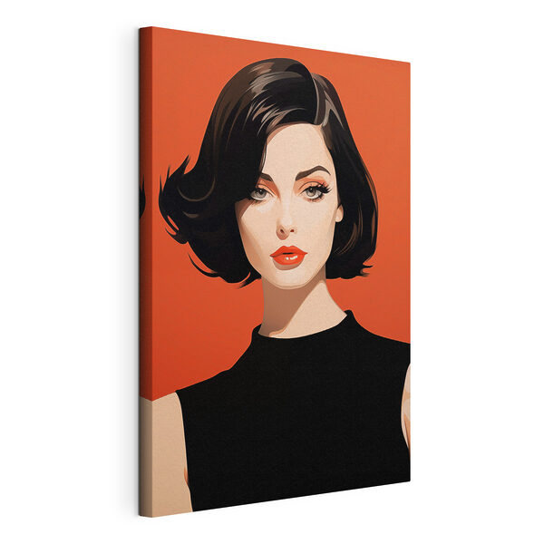 Tableaux Femme aux cheveux noirs courts (UGS : s49302) Tableaux Tableaux Femme aux cheveux noirs courts (UGS : s49302)
