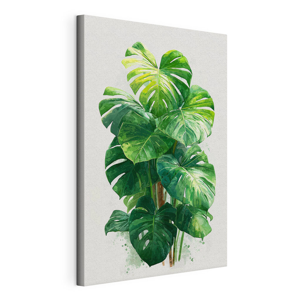 Large green plant with large leaves Large green plant with large leaves