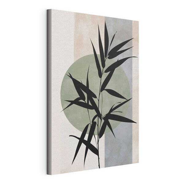 Tableaux Plante noire avec des feuilles (UGS : s49363) Tableaux Tableaux Plante noire avec des feuilles (UGS : s49363)