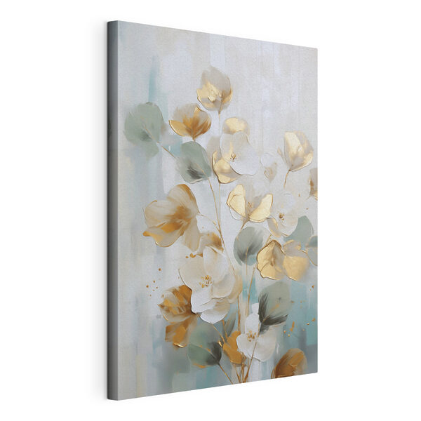 Tableaux Peinture représentant des fleurs sur fond blanc (UGS : s49399) Tableaux Tableaux Peinture représentant des fleurs sur fond blanc (UGS : s49399)