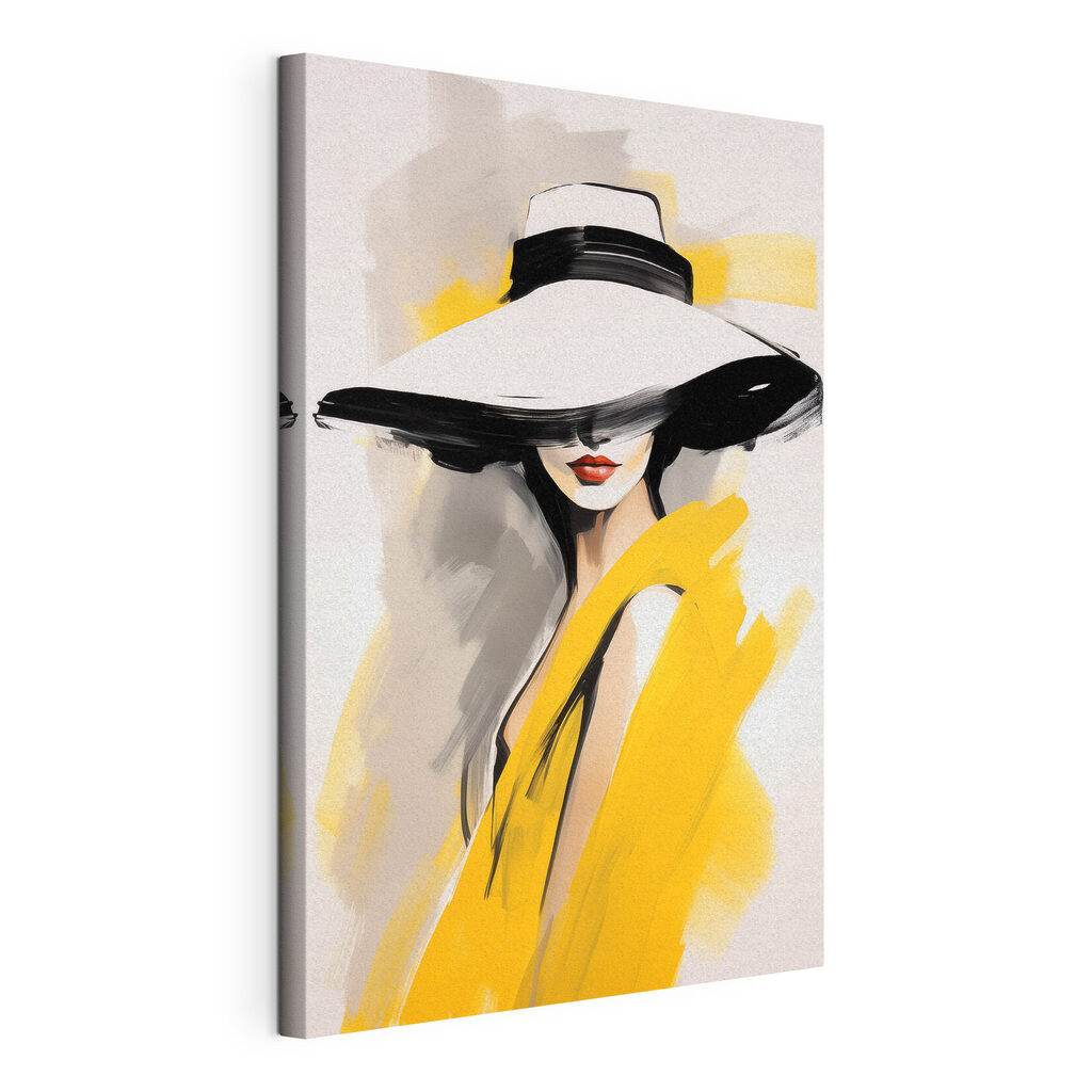 Woman wearing a hat Woman wearing a hat