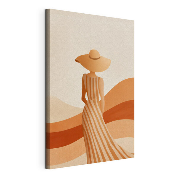 Tableaux Femme portant un chapeau et une robe (UGS : s49437) Tableaux Tableaux Femme portant un chapeau et une robe (UGS : s49437)