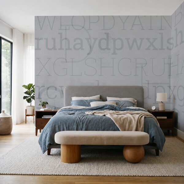 Fond gris avec des lettres Fond gris avec des lettres