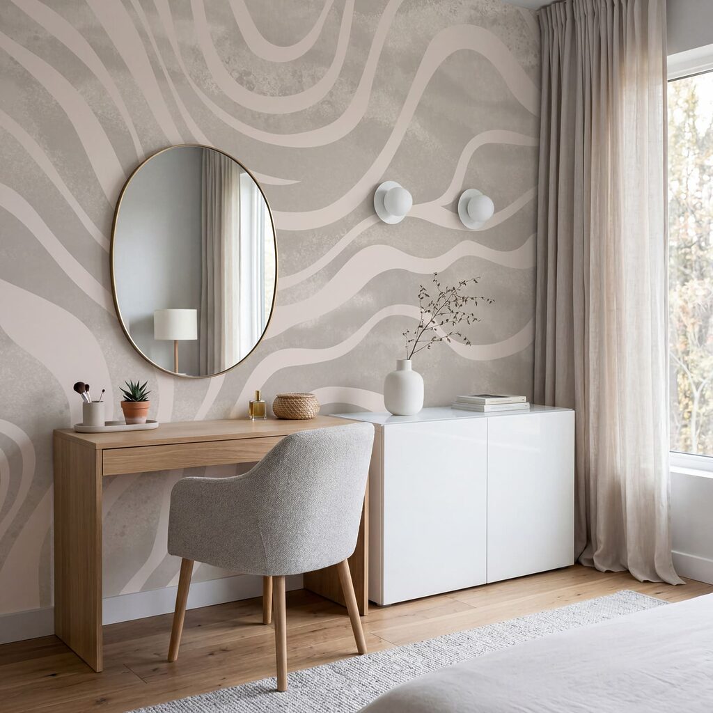 Motifs fluides aux tons doux Motifs fluides aux tons doux