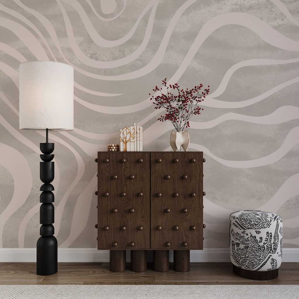 Motifs fluides aux tons doux Motifs fluides aux tons doux