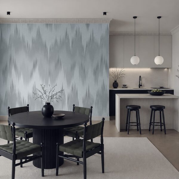 Motif en zigzag blanc et gris Motif en zigzag blanc et gris