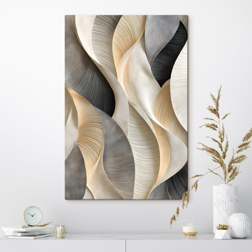 Flowing patterns in soft hues Flowing patterns in soft hues