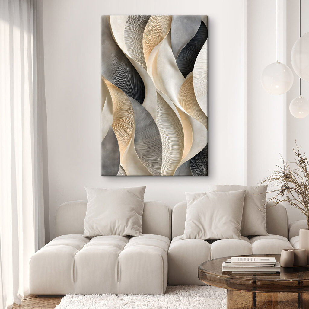 Flowing patterns in soft hues Flowing patterns in soft hues