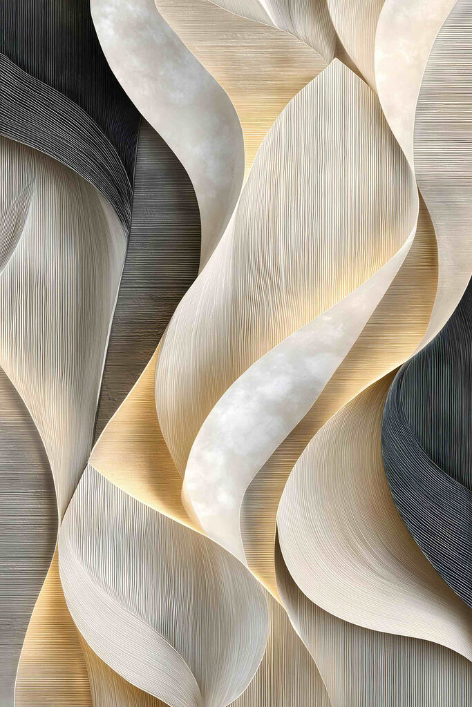 Elegant curves in neutral tones Elegant curves in neutral tones