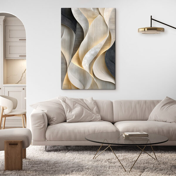 Elegant curves in neutral tones Elegant curves in neutral tones