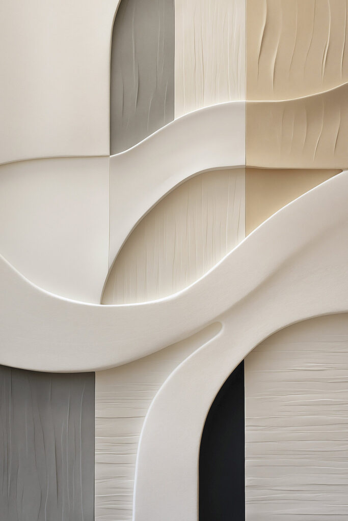 White and brown wall White and brown wall