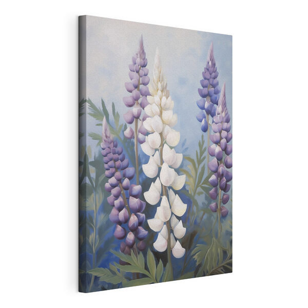 Lush lupins in soft pastel hues Lush lupins in soft pastel hues