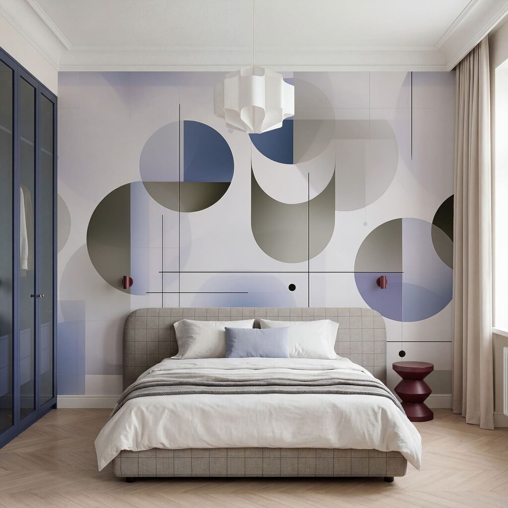 Une composition harmonieuse de formes et de couleurs Une composition harmonieuse de formes et de couleurs
